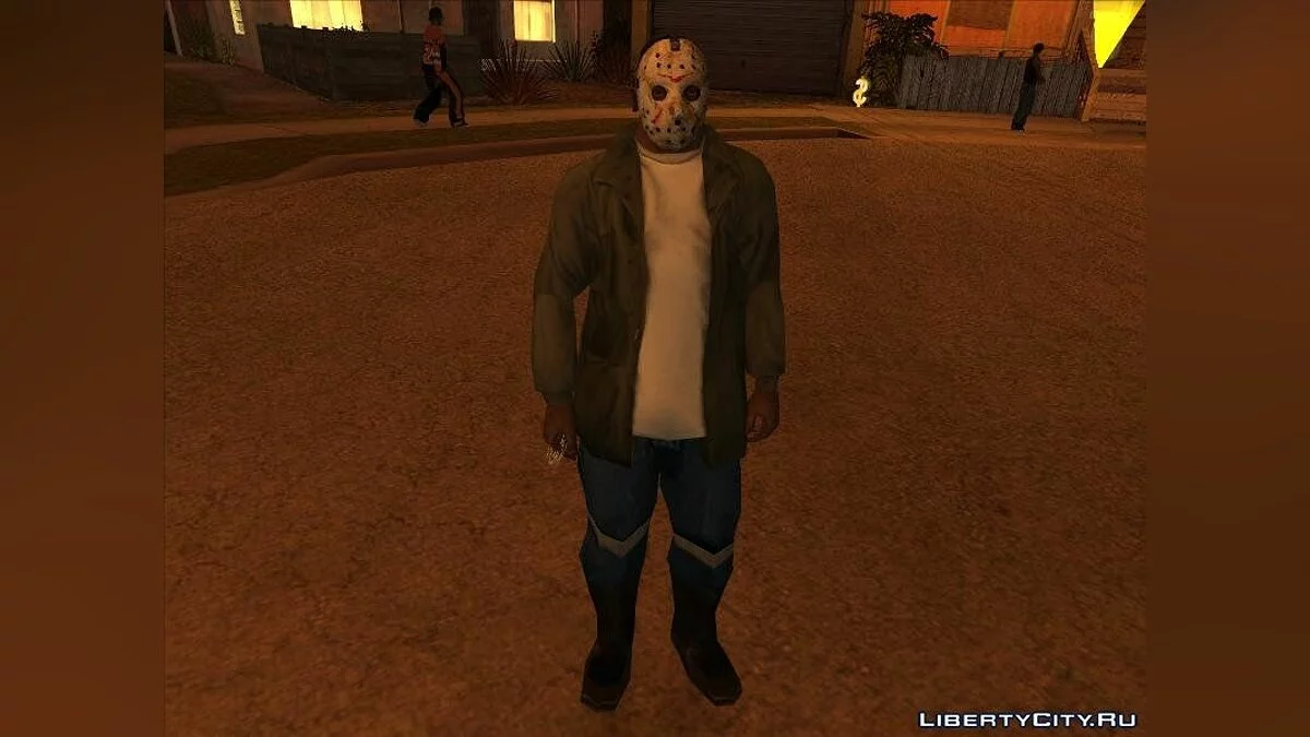 Jason Voorhees + Окровавленый мачете V1.0	  / جي تي إيه سان أندرياس