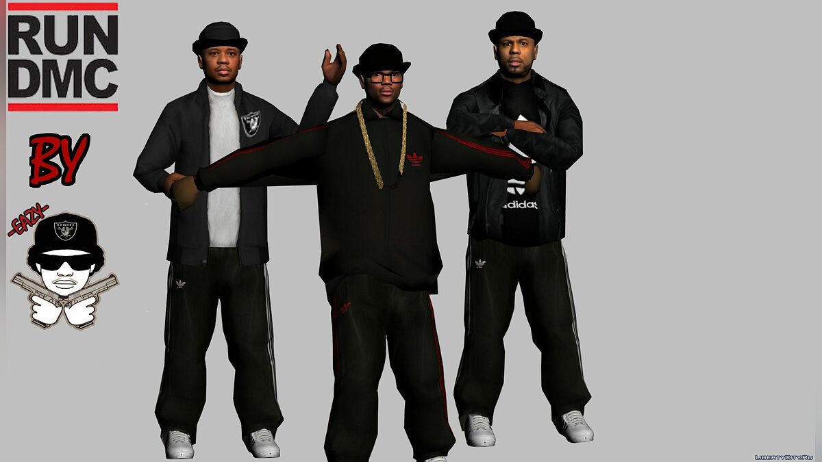 Скачать Run DMC By -Eazy- Для GTA San Andreas