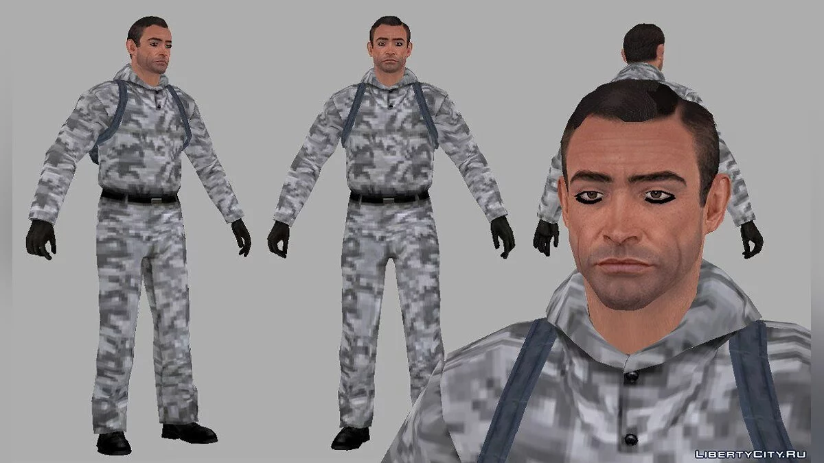 007 Sean Connery outfits pack (FRWL) / جي تي إيه سان أندرياس