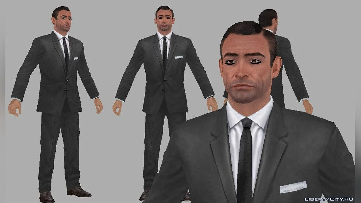 007 Sean Connery outfits pack (FRWL) / جي تي إيه سان أندرياس