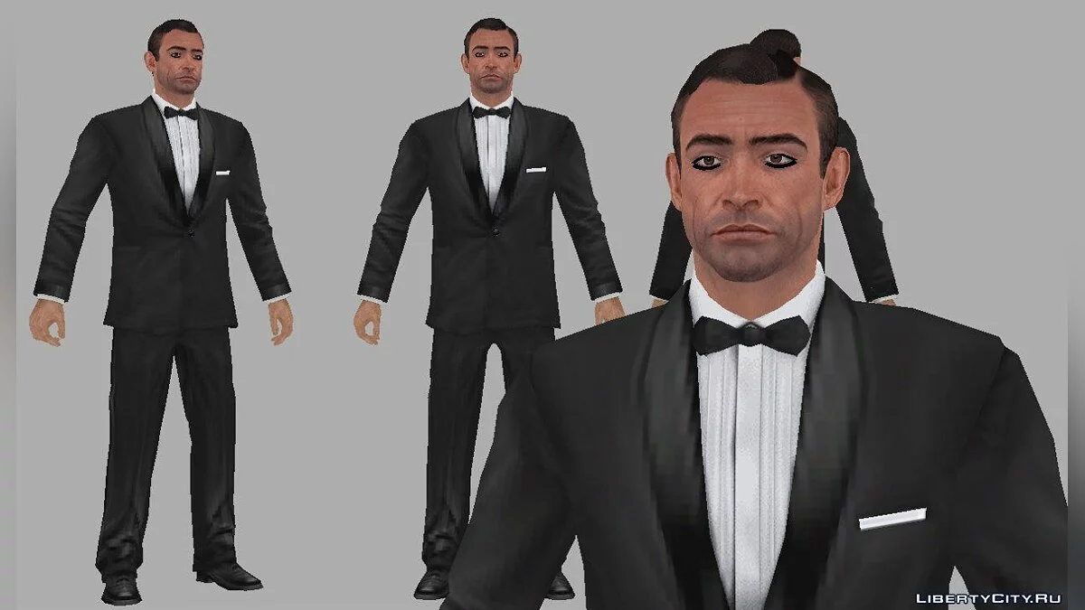 007 Sean Connery outfits pack (FRWL) / جي تي إيه سان أندرياس