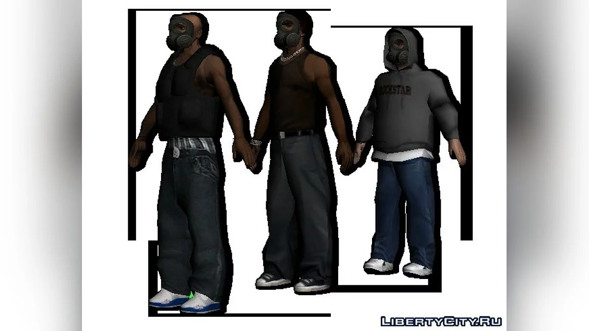 Robbers skin. / جي تي إيه سان أندرياس