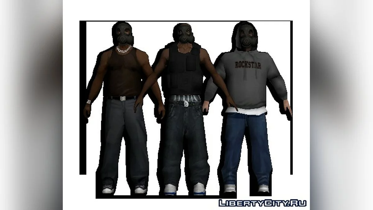 Robbers skin. / جي تي إيه سان أندرياس