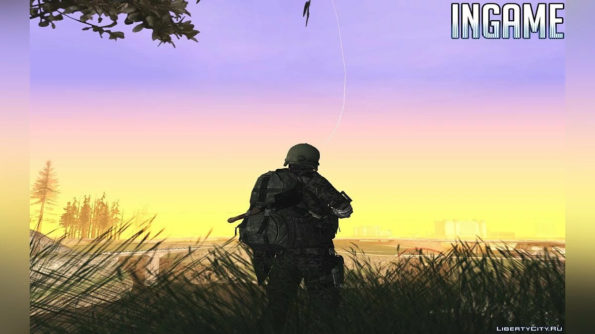 Russian Support Skin from BF3 / GTA San Andreas