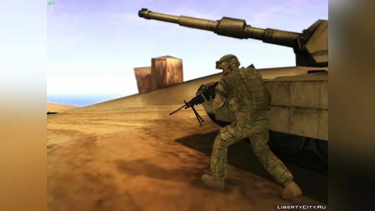 U.S. Marines / Gunner / جي تي إيه سان أندرياس