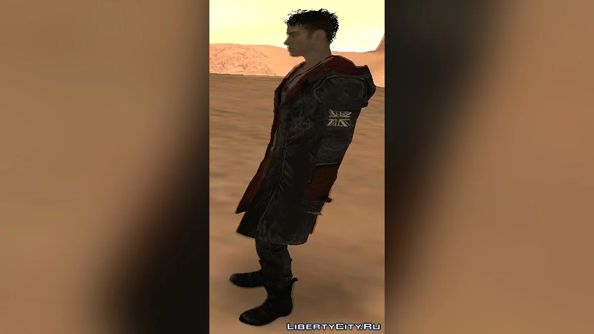 Dante from Devil May Cry / GTA San Andreas