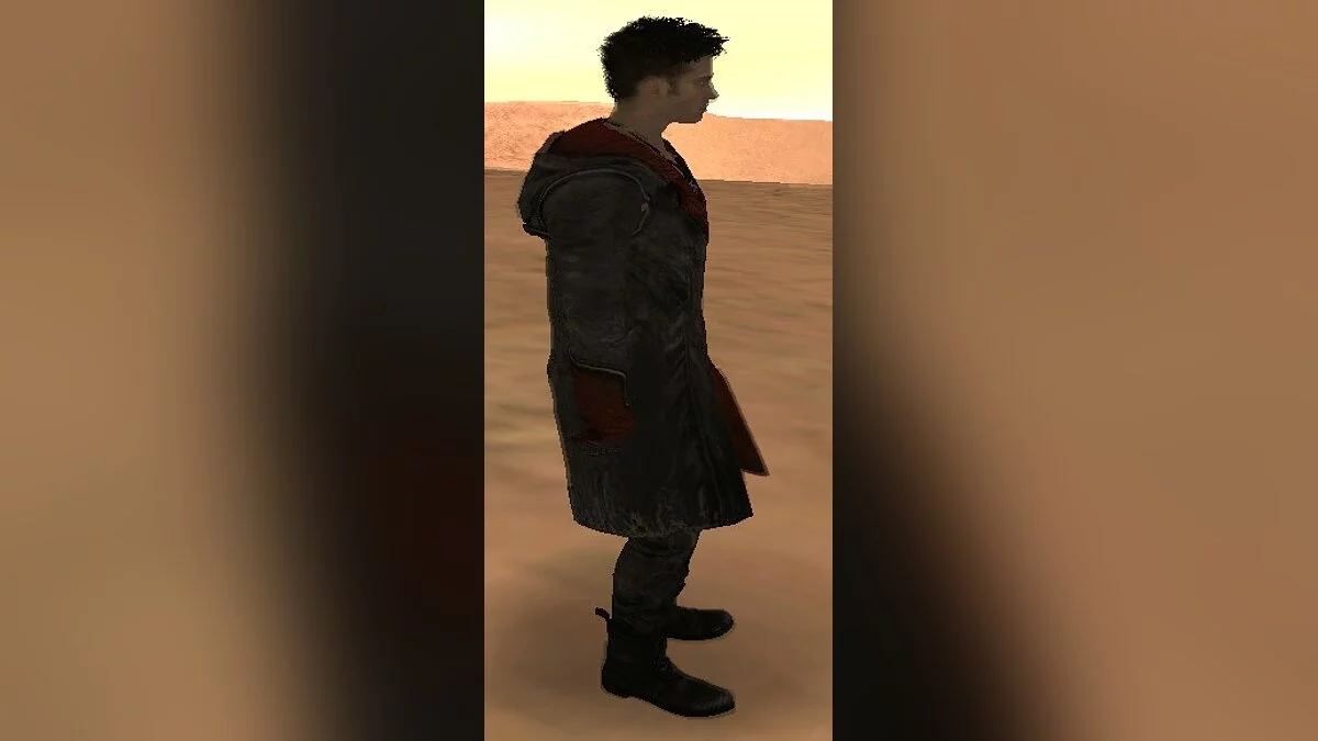 Dante from Devil May Cry / GTA San Andreas