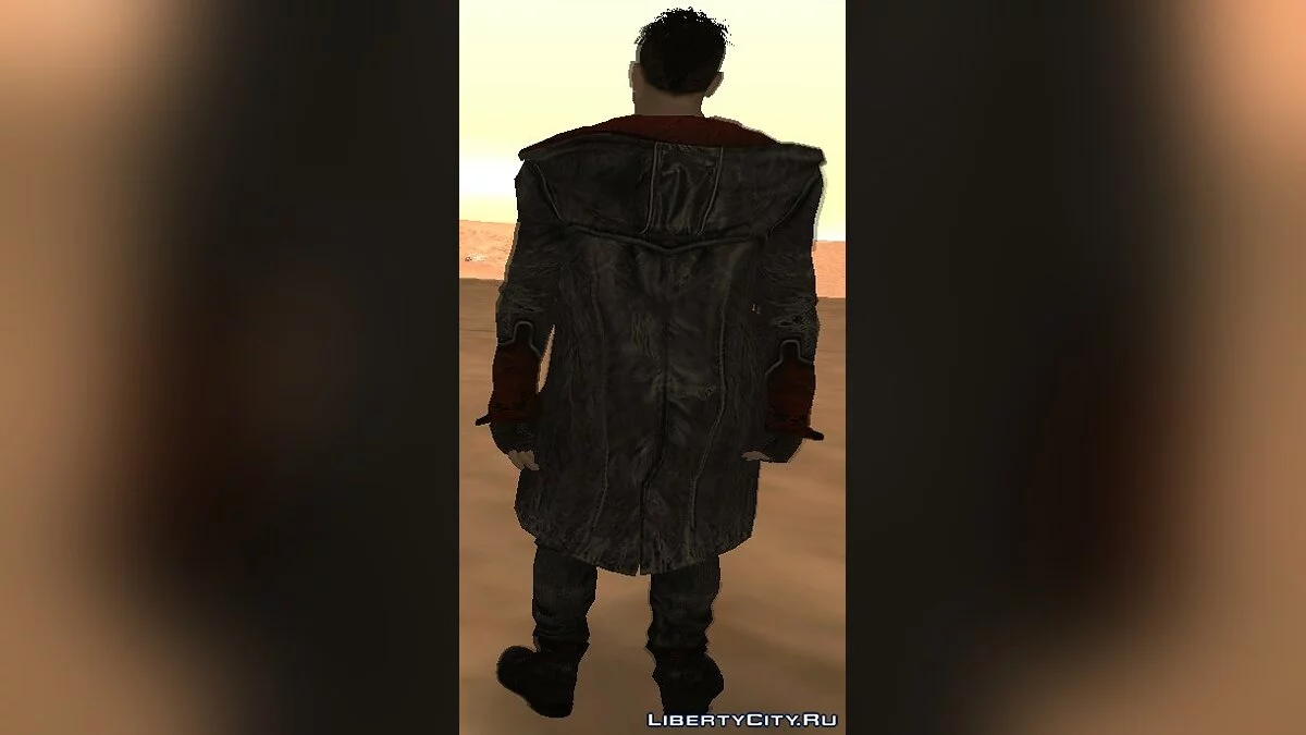 Dante from Devil May Cry / GTA San Andreas