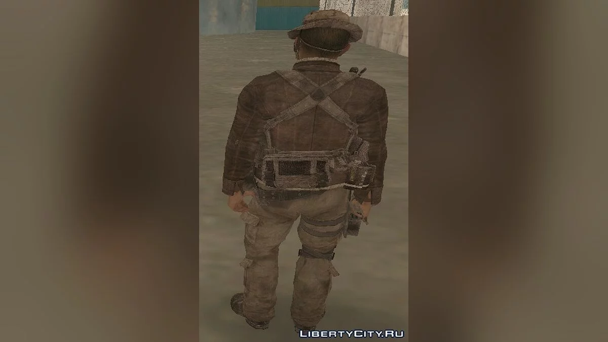 Captain Price from MW3 / GTA San Andreas