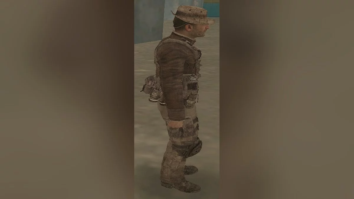 Captain Price from MW3 / GTA San Andreas