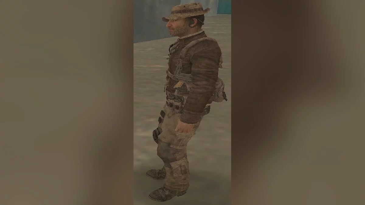 Captain Price from MW3 / GTA San Andreas