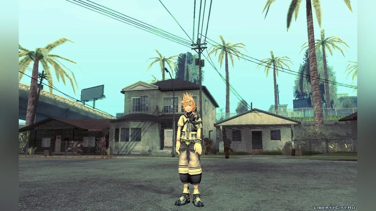 Personajes Principales de Kingdom Hearts Birth By Sleep / GTA San Andreas