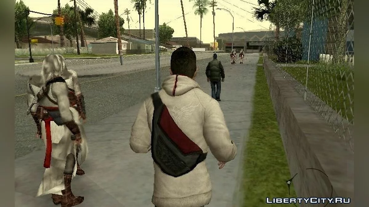 Скин Дезмонда из Assasin's Creed III / GTA San Andreas