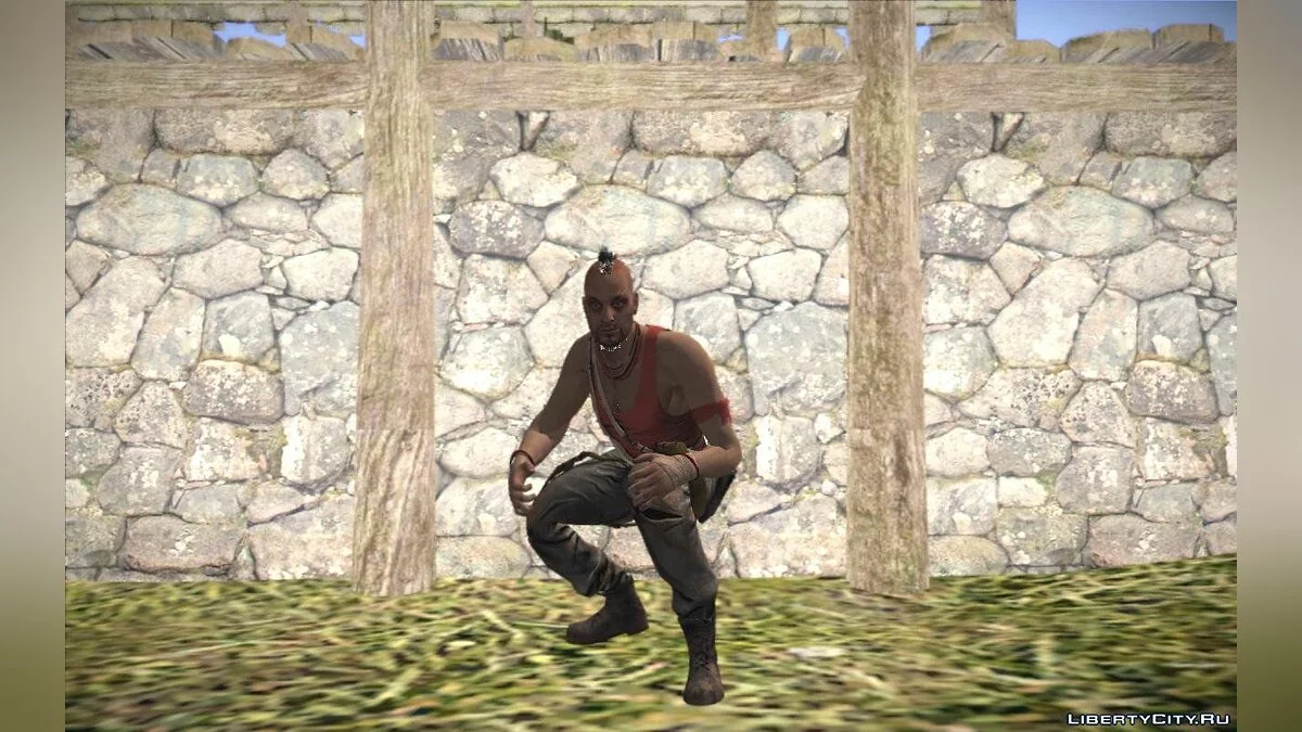 Vaas from Far Cry 3 / GTA San Andreas