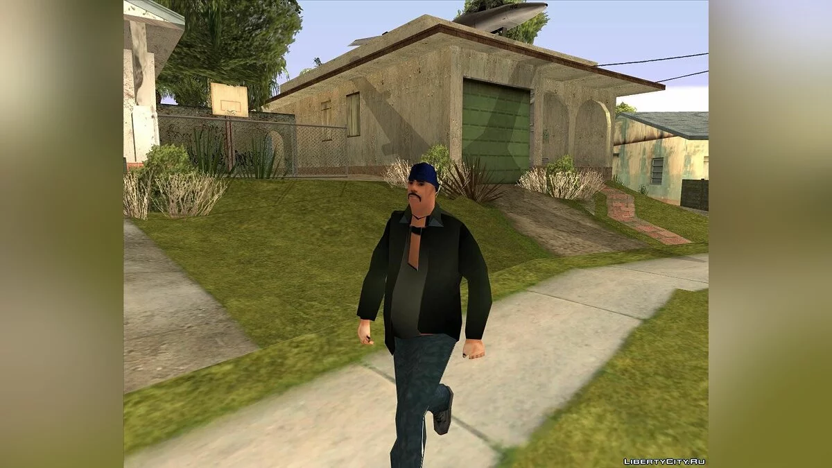 New Skin Бомжа V1.0 / GTA San Andreas