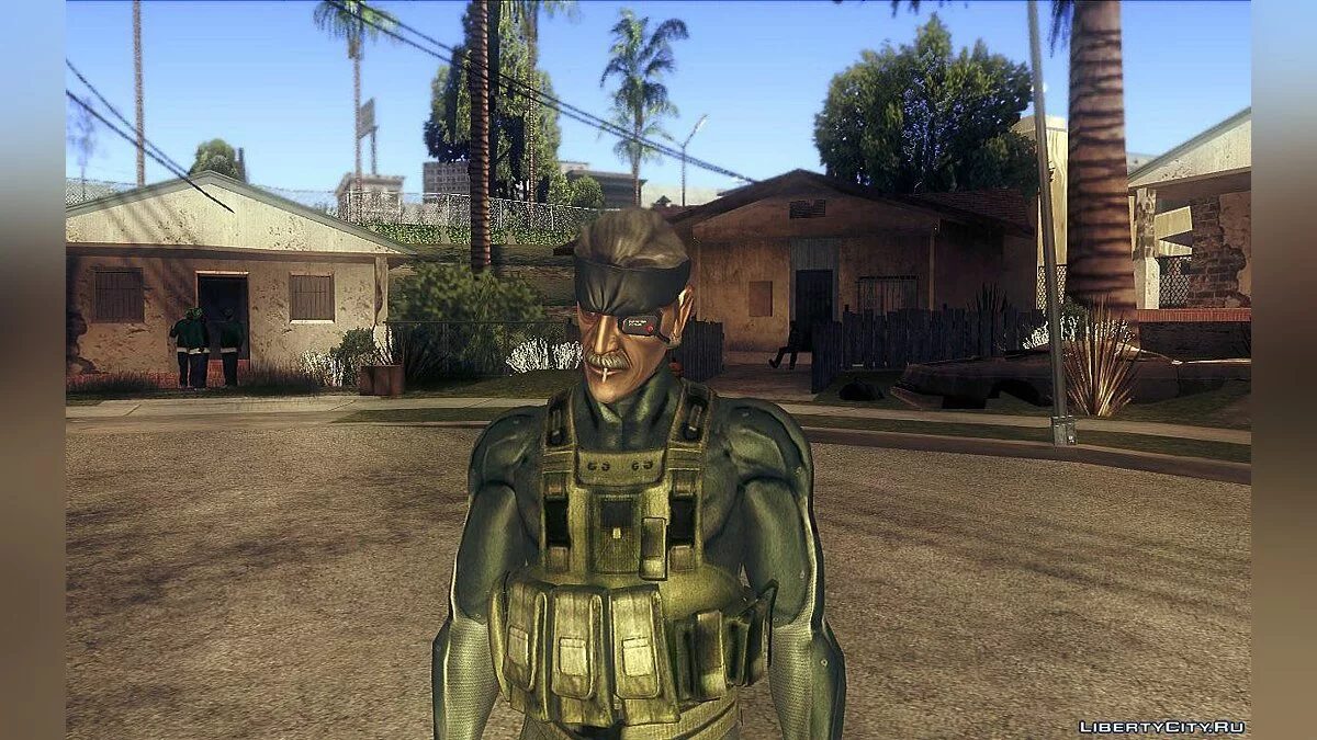 Solid Snake / GTA San Andreas