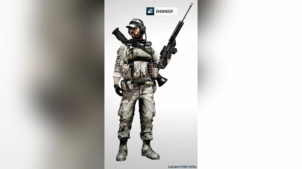المهندس الأمريكي BF3 / جي تي إيه سان أندرياس