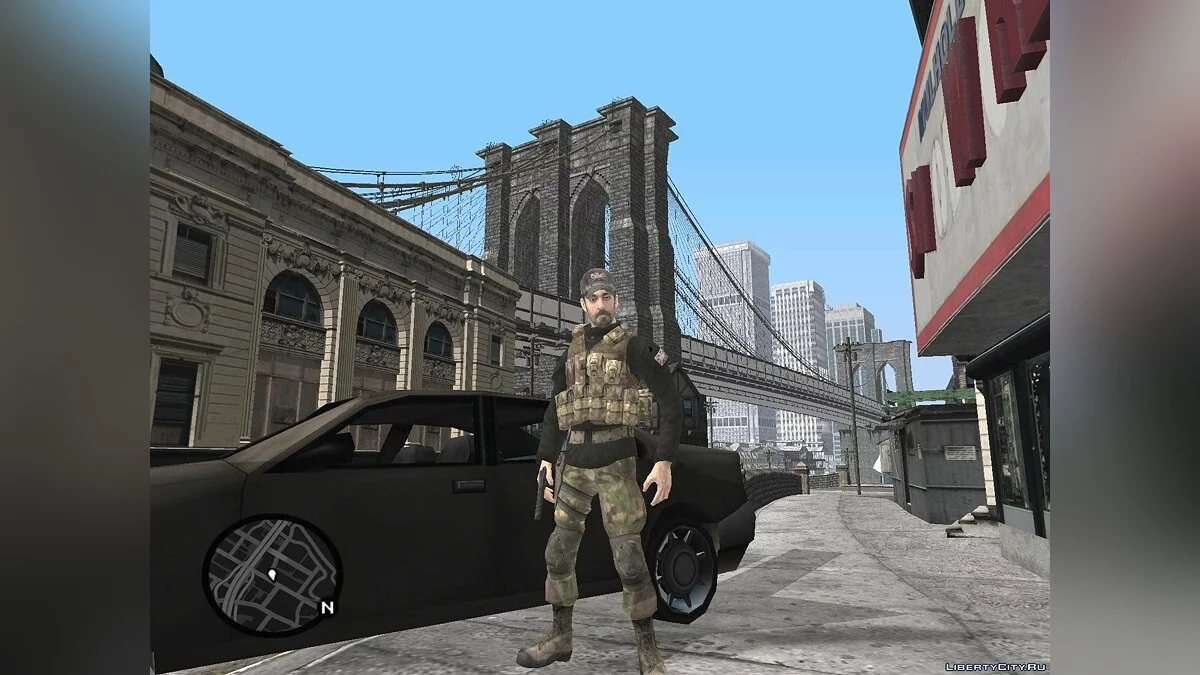 Gus from Call of Duty 4 / GTA San Andreas
