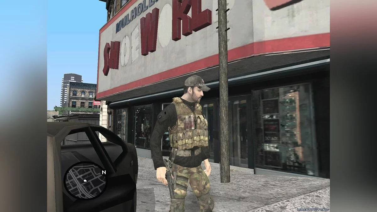Gus from Call of Duty 4 / GTA San Andreas