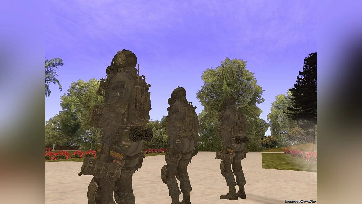 22nd S.A.S. Regiment Fighter Pack (MW3) / GTA San Andreas