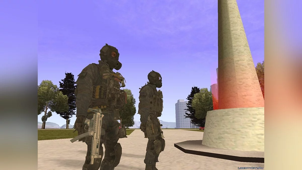 22nd S.A.S. Regiment Fighter Pack (MW3) / GTA San Andreas