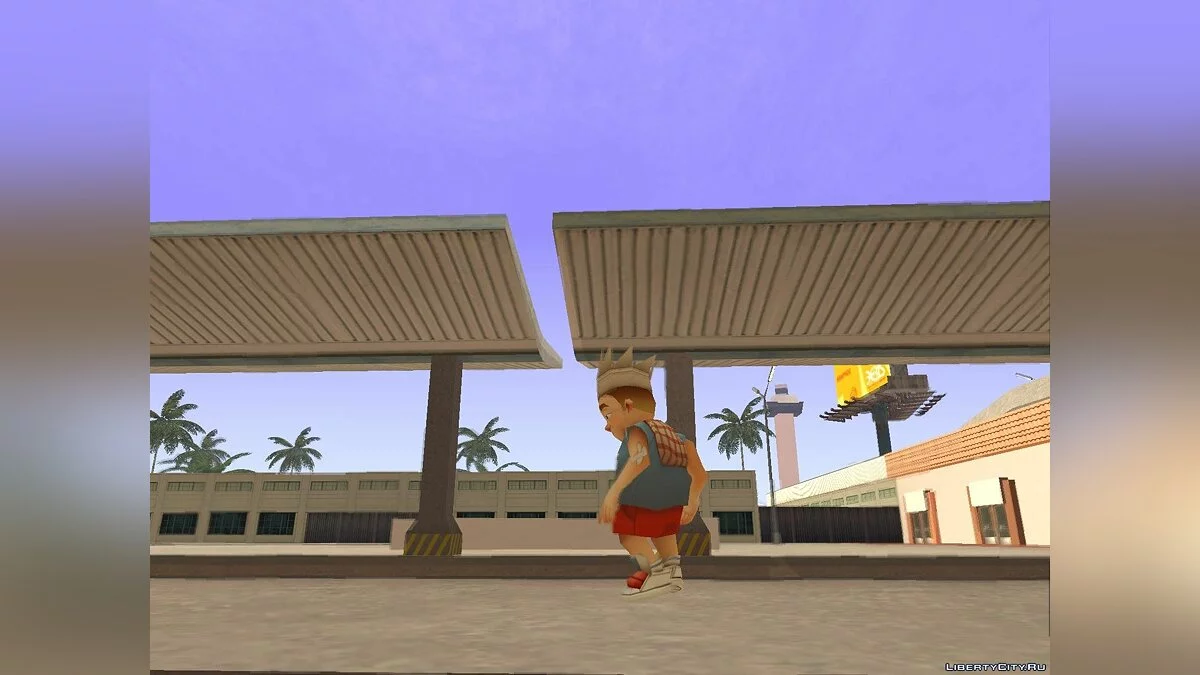 Character from Subway Surfers (Android) / GTA San Andreas