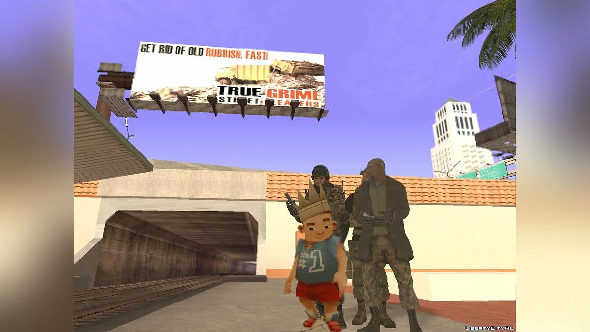 Character from Subway Surfers (Android) / GTA San Andreas