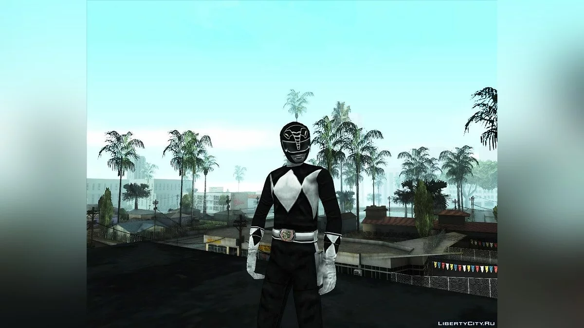 Пак шкірок Power Rangers 20 Legends / GTA San Andreas