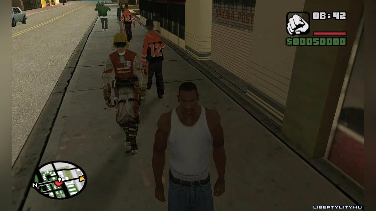 Рабочий SinTEK / GTA San Andreas