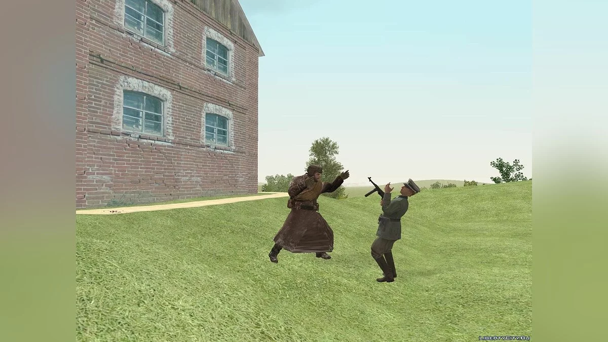 Sowjetische Soldaten aus Call of Duty 2 / GTA San Andreas