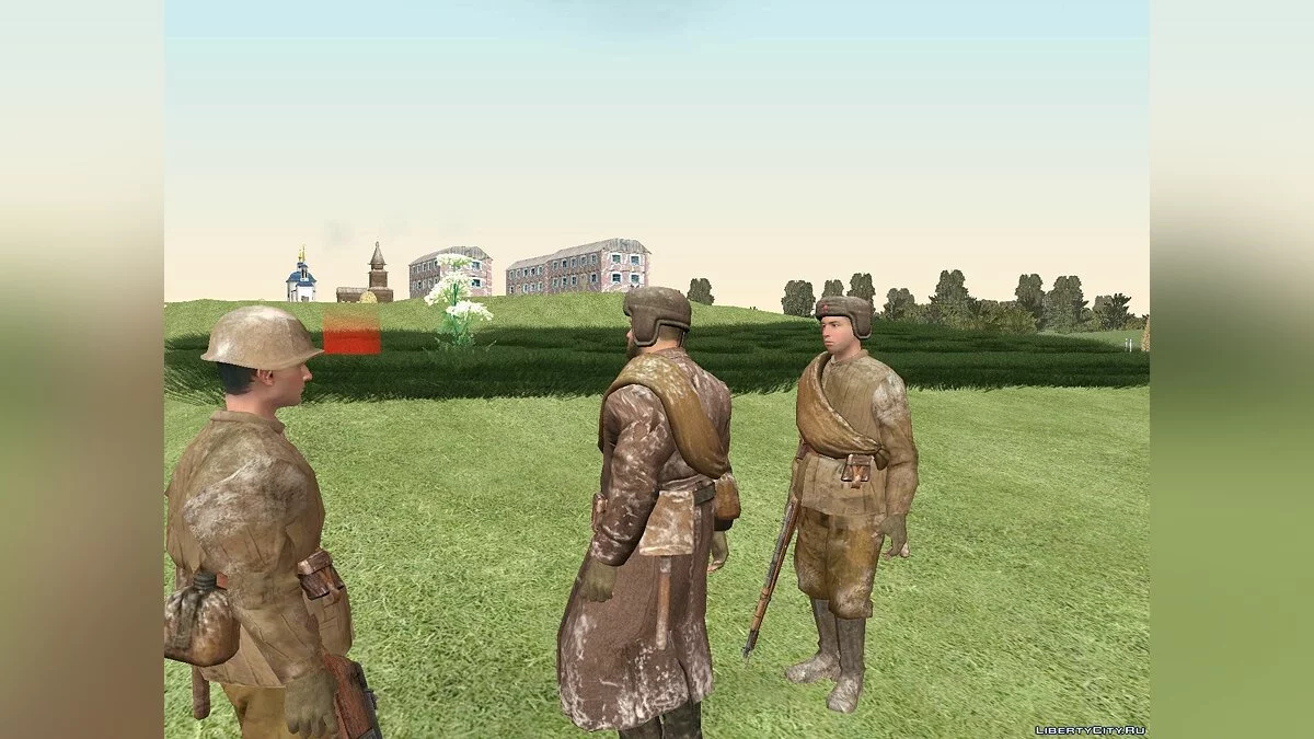 Sowjetische Soldaten aus Call of Duty 2 / GTA San Andreas