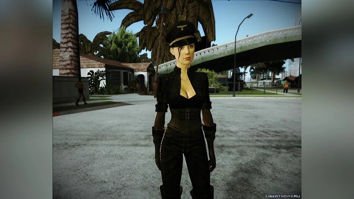 Army Girl from War Times + Normal Map / GTA San Andreas