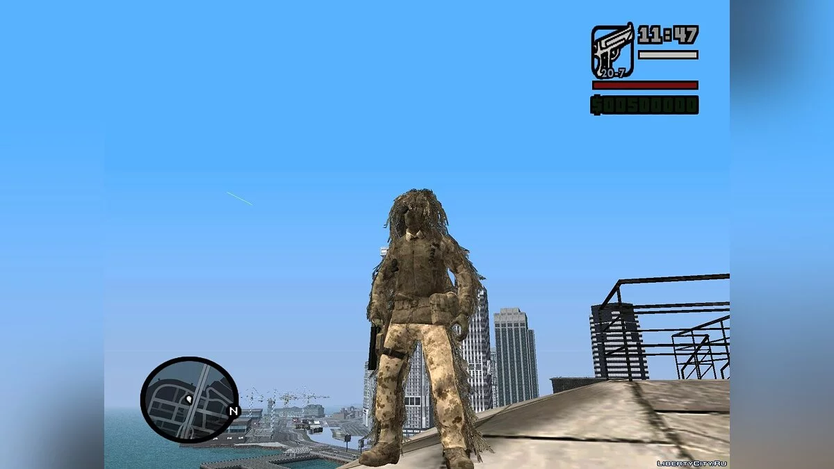 Capitaine MacMillan de Call of Duty 4 / GTA San Andreas