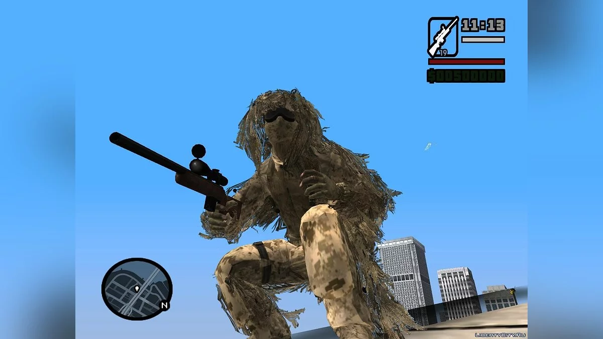 Capitaine MacMillan de Call of Duty 4 / GTA San Andreas
