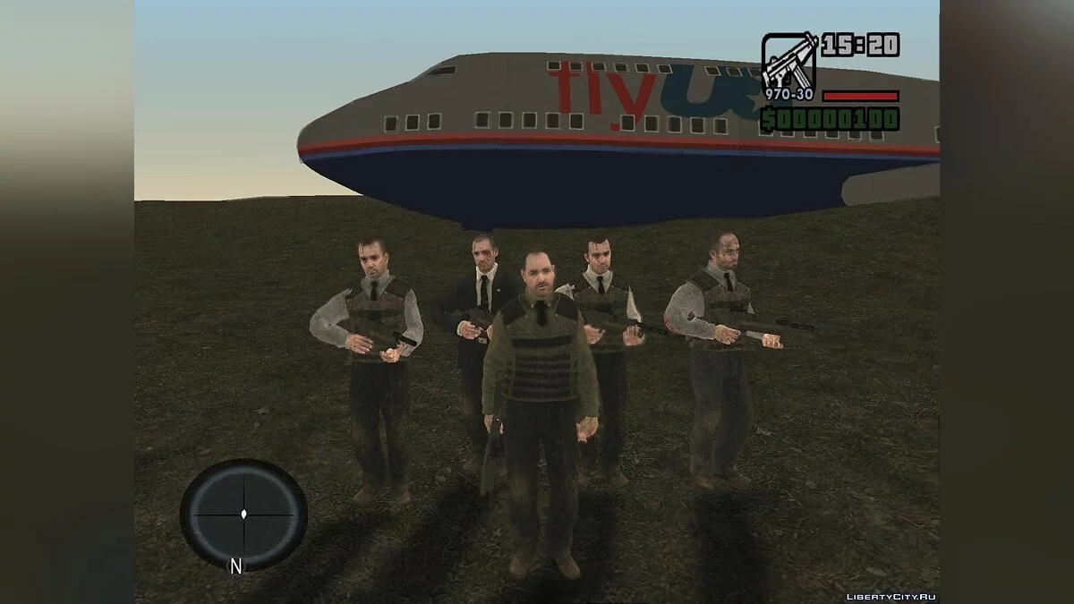 Пак агентів ФСО з MW3 / GTA San Andreas