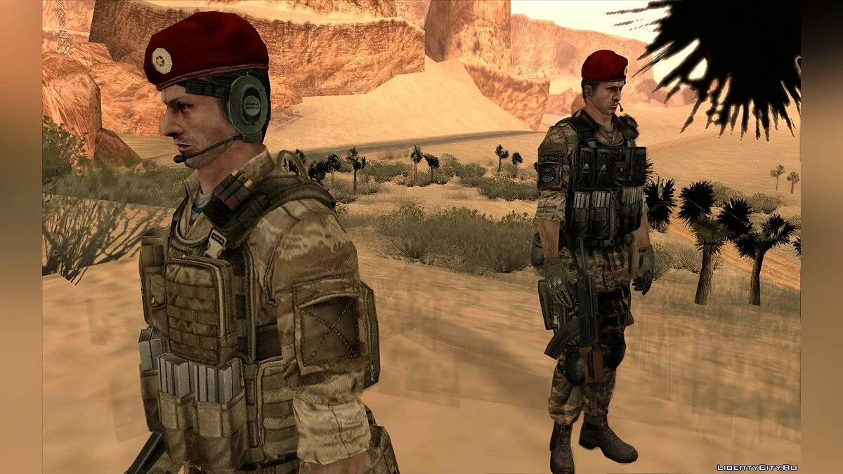 Спецназовец (конверт из Tornado Force) / GTA San Andreas