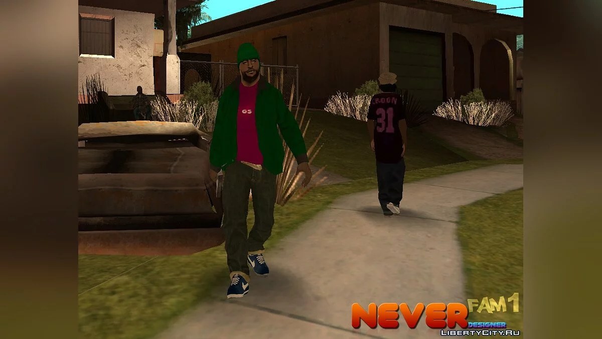 Вулиця Гров (fam1) / GTA San Andreas
