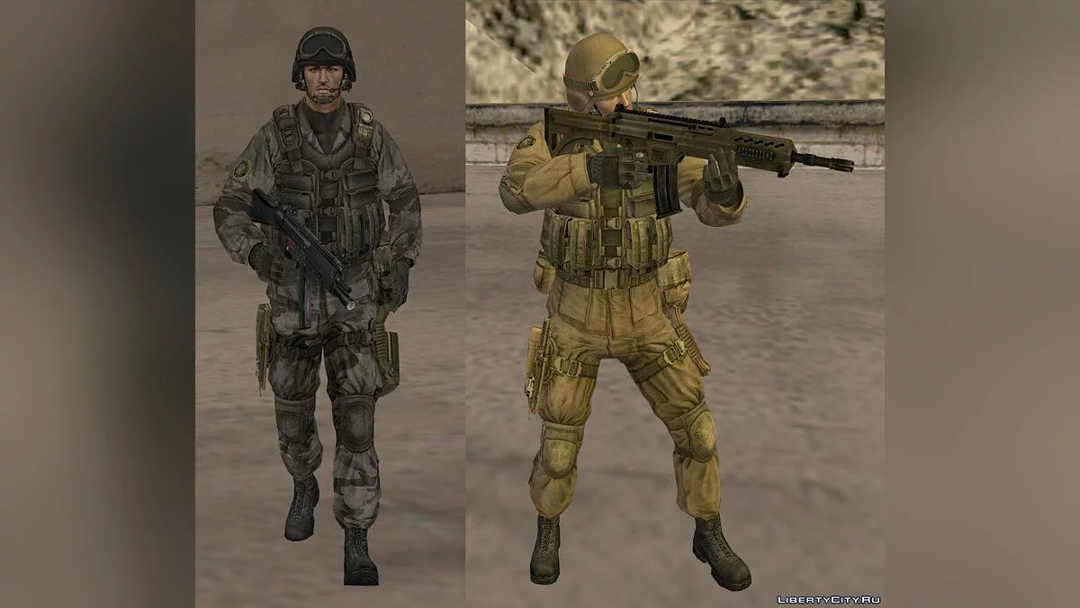 GAFE, conversion from Tornado Force / GTA San Andreas