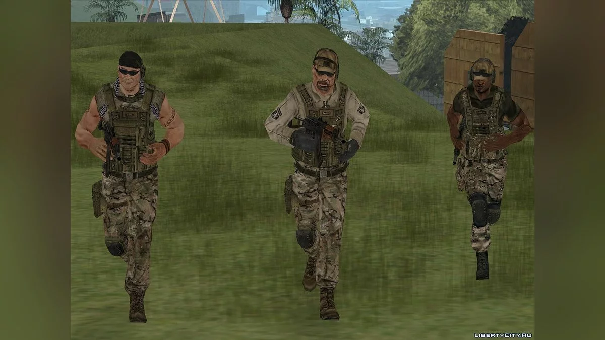 Mercenaries from AFC / GTA San Andreas