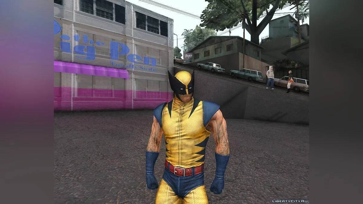 X-men Orígenes: Wolverine [Paquete de Skins] / GTA San Andreas