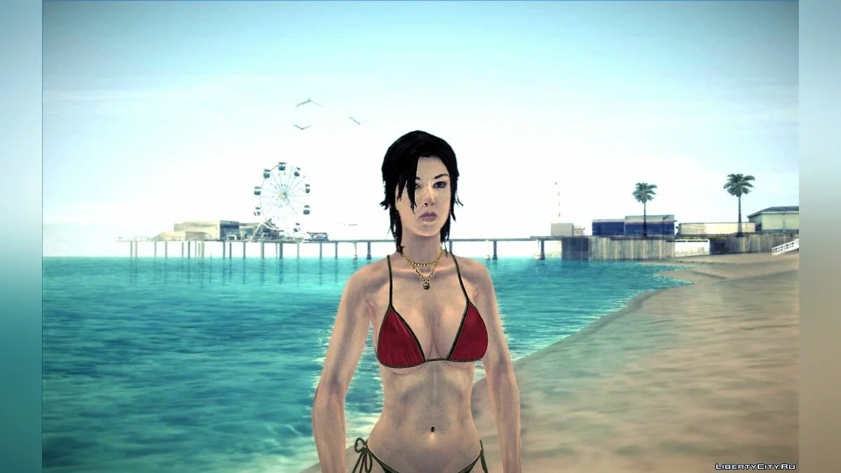 Lara Croft [para el concurso Gamazavr] / GTA San Andreas