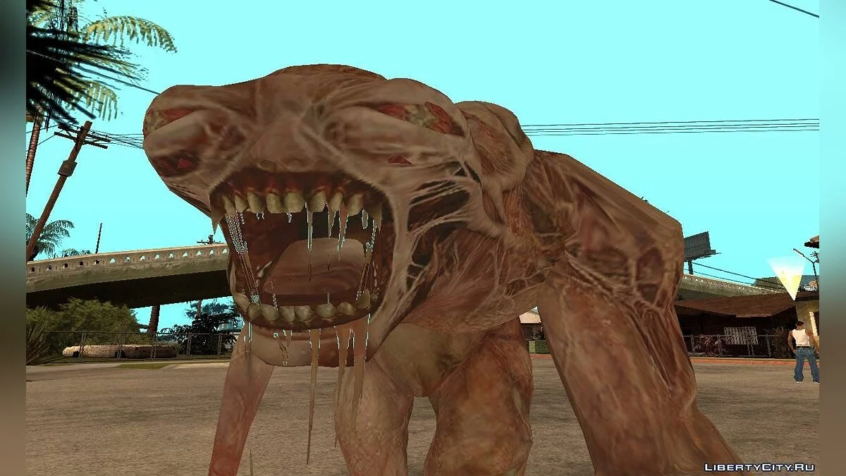 Parásito G de Resident Evil: The Darkside Chronicles / GTA San Andreas