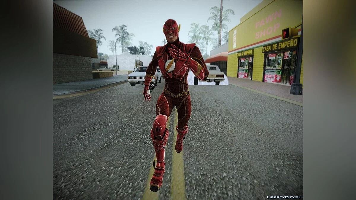 Sinestro und Flash / GTA San Andreas