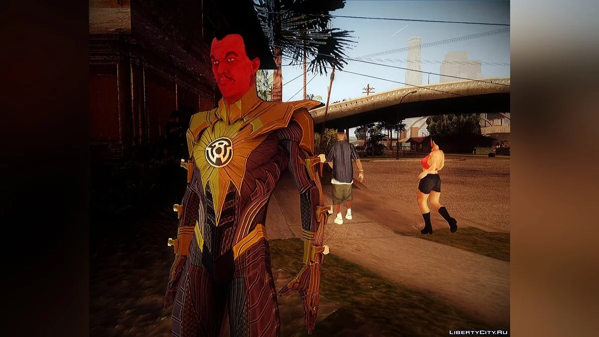 Sinestro und Flash / GTA San Andreas
