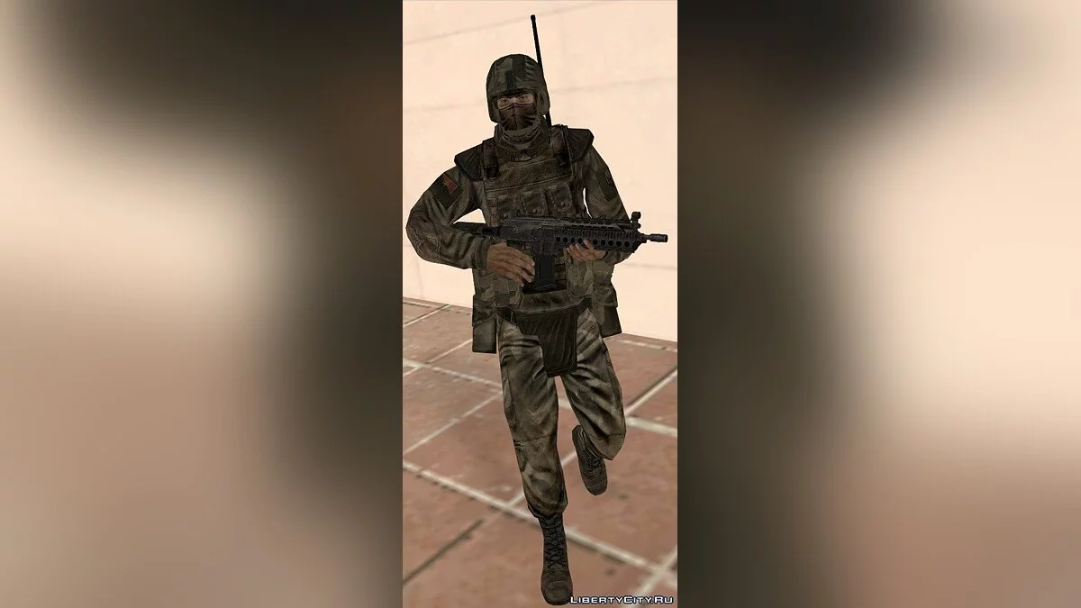 Enemy Soldier, AA3 Conversion / GTA San Andreas