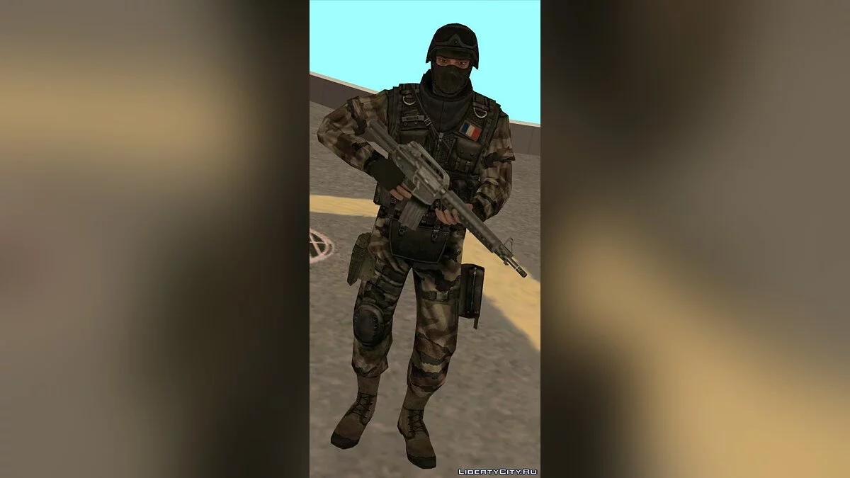 Боець Легіону іноземців з CoH3: Відчайдушні заходи / GTA San Andreas