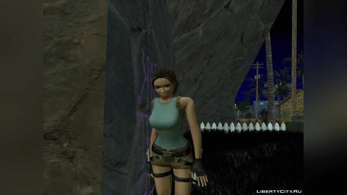 Skin de Lara Croft pour l'Anniversaire / GTA San Andreas