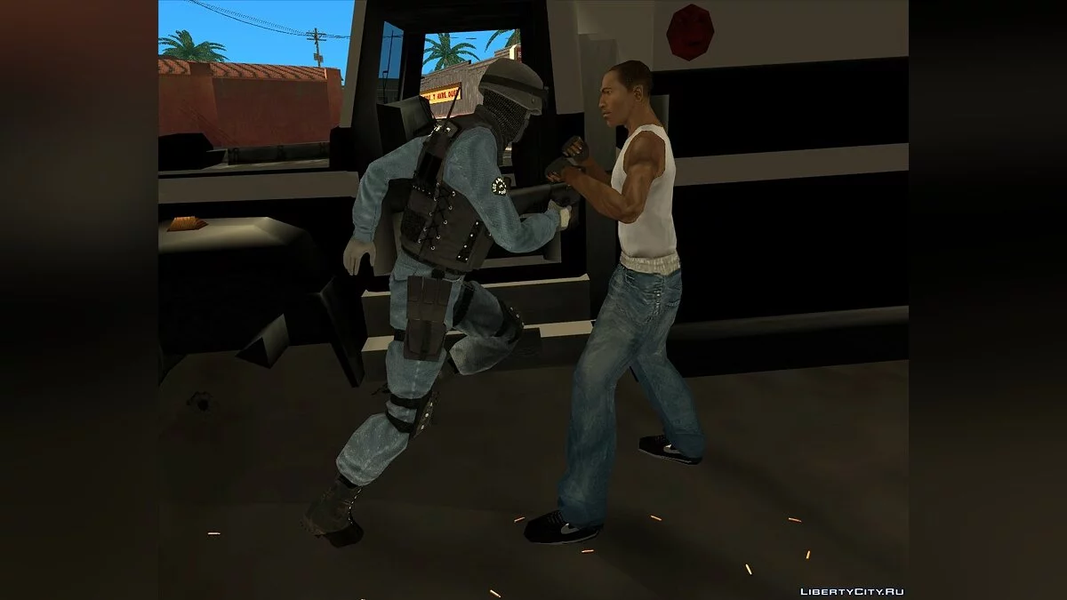 Скін Los Angeles S.W.A.T. / GTA San Andreas