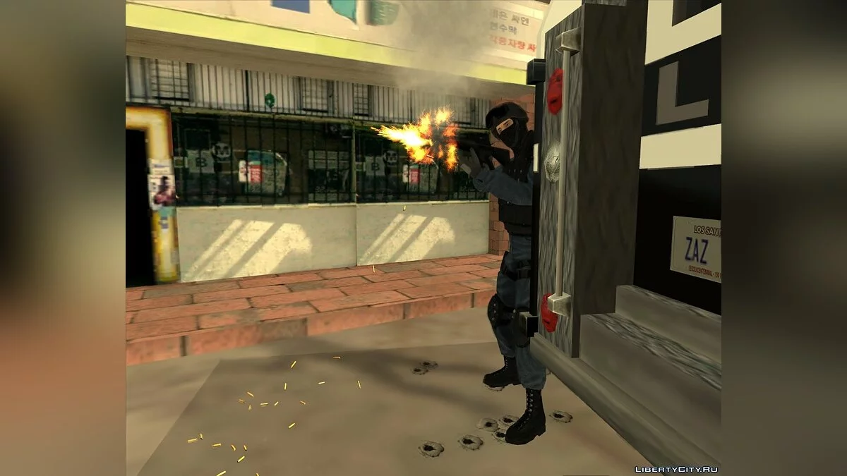 Скін Los Angeles S.W.A.T. / GTA San Andreas