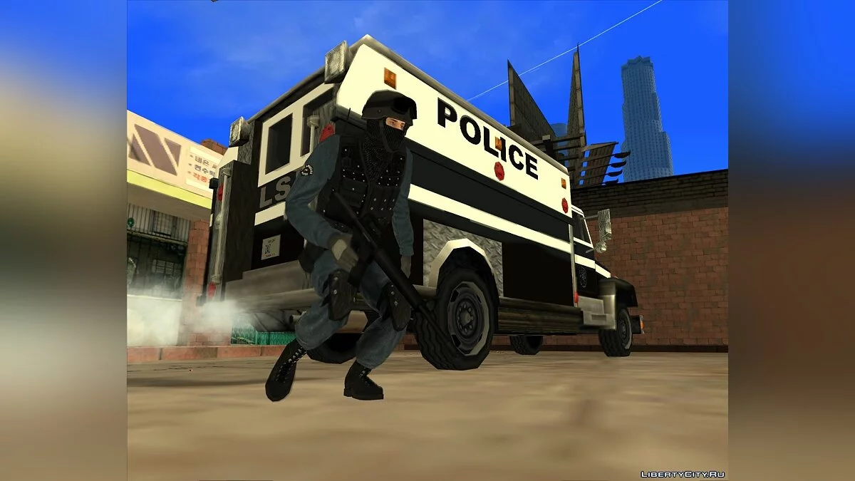 Скін Los Angeles S.W.A.T. / GTA San Andreas